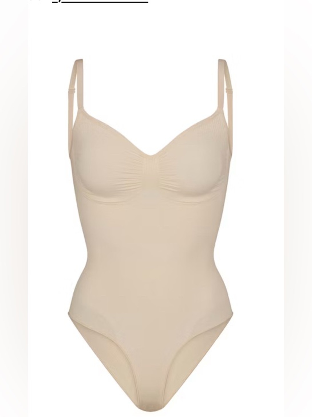 SKIMS Seamless Sculpt Brief BBL  POCKETS Bodysuit LARGE-BNWT L SAND MSRP $74.00